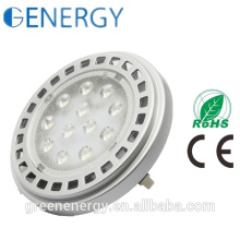 15W CER RoHs Shenzhen 3 Jahre Garantie dimmable 12V 240V eingebauter Fahrer Aluminiumgehäuse G53 GU10 AR111 LED-Scheinwerfer SMD